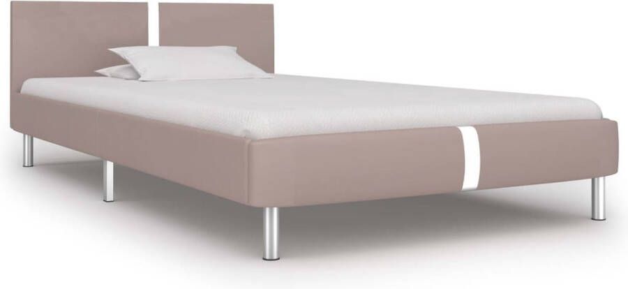 ForYou Prolenta Premium Bedframe kunstleer cappuccino 90x200 cm