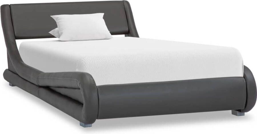 ForYou Prolenta Premium Bedframe kunstleer grijs 100x200 cm