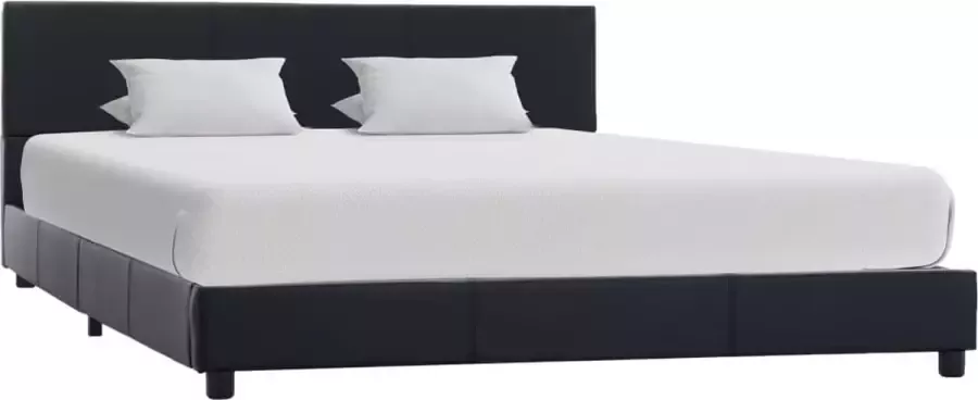 ForYou Prolenta Premium Bedframe kunstleer zwart 120x200 cm