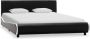 ForYou Prolenta Premium Bedframe kunstleer zwart 140x200 cm - Thumbnail 6