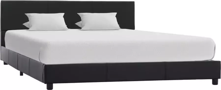 ForYou Prolenta Premium Bedframe kunstleer zwart 160x200 cm