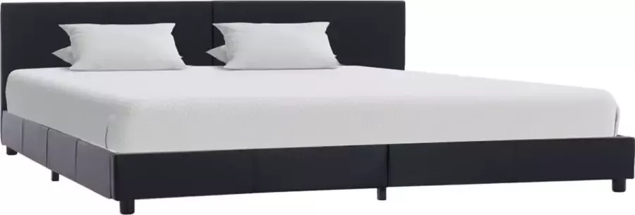 ForYou Prolenta Premium Bedframe kunstleer zwart 180x200 cm - Foto 6