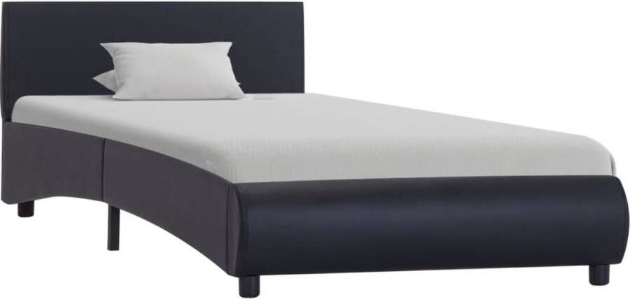 ForYou Prolenta Premium Bedframe kunstleer zwart 90x200 cm