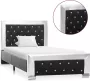 ForYou Prolenta Premium Bedframe kunstleer zwart 90x200 cm - Thumbnail 4