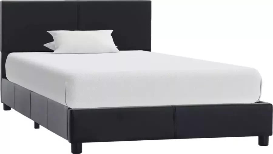 ForYou Prolenta Premium Bedframe kunstleer zwart 90x200 cm