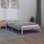 ForYou Prolenta Premium Bedframe LED massief hout 100x200 cm - Thumbnail 1