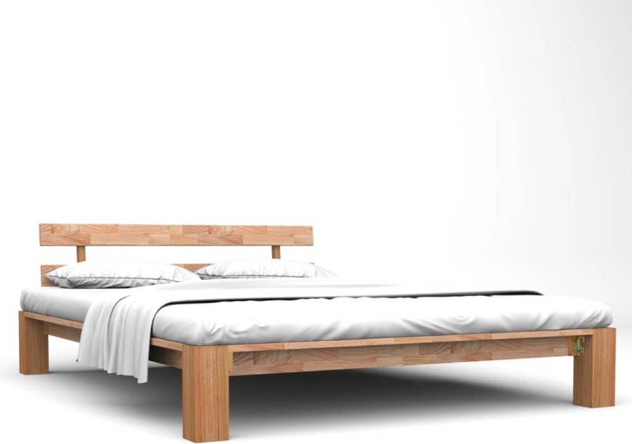 ForYou Prolenta Premium Bedframe massief eikenhout 160x200 cm