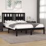 ForYou Prolenta Premium Bedframe massief grenenhout zwart 140x200 cm - Thumbnail 9