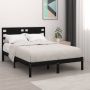 ForYou Prolenta Premium Bedframe massief grenenhout zwart 140x200 cm - Thumbnail 1