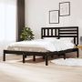 ForYou Prolenta Premium Bedframe massief grenenhout zwart 140x200 cm - Thumbnail 5