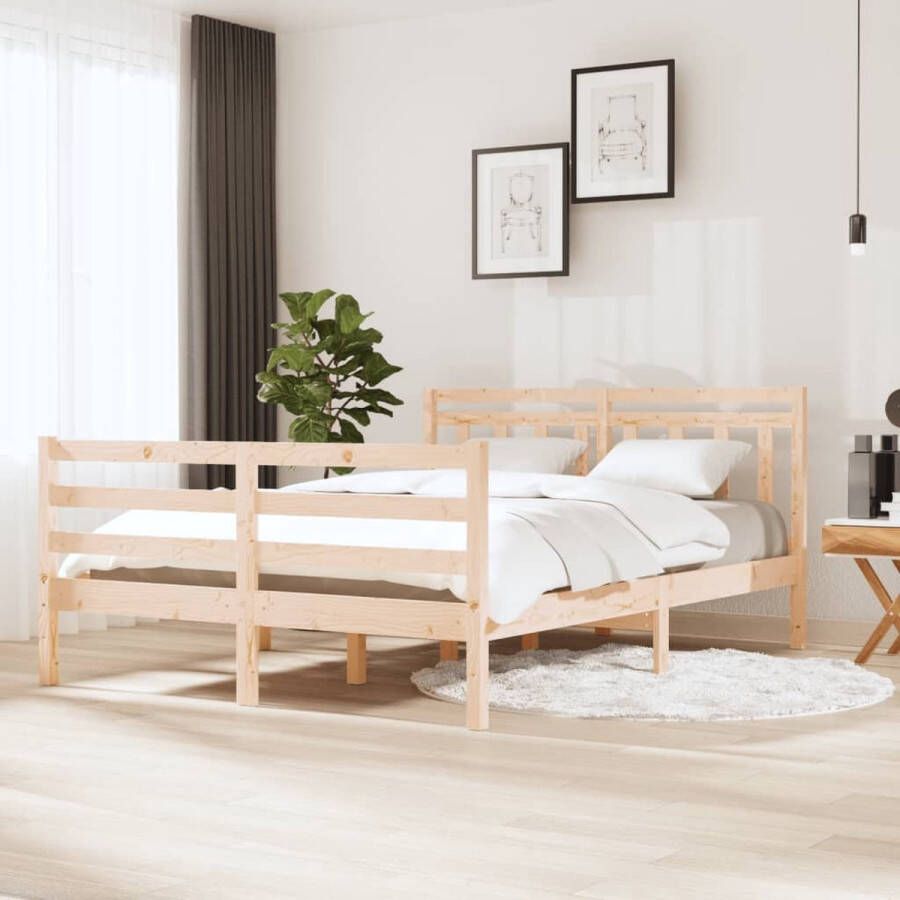 ForYou Prolenta Premium Bedframe massief hout 140x190 cm - Foto 7