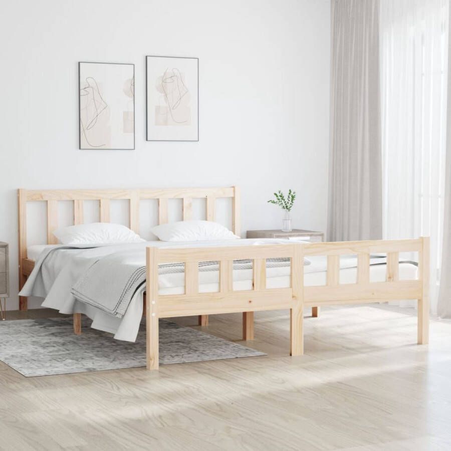 ForYou Prolenta Premium Bedframe massief hout 140x190 cm - Foto 9