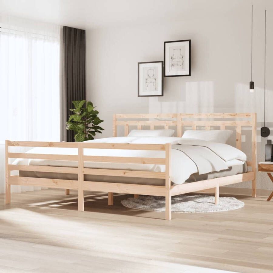 ForYou Prolenta Premium Bedframe massief hout 200x200 cm