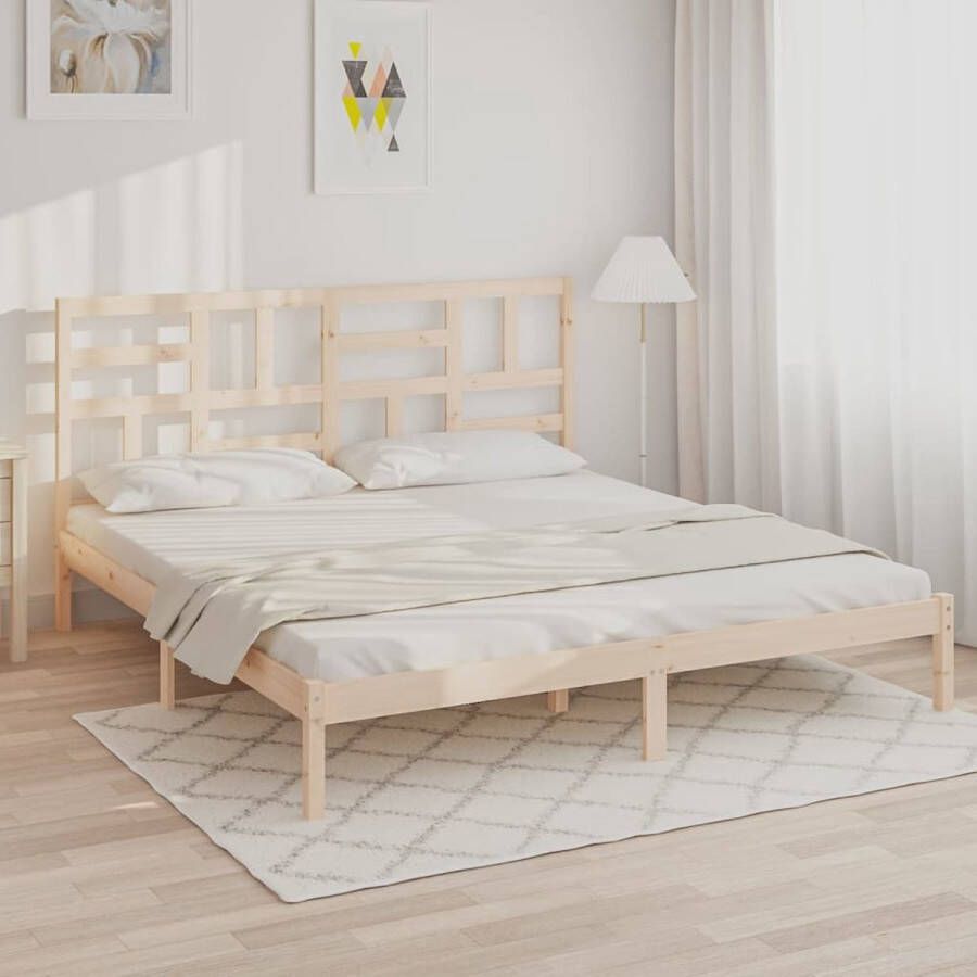 ForYou Prolenta Premium Bedframe massief hout 200x200 cm