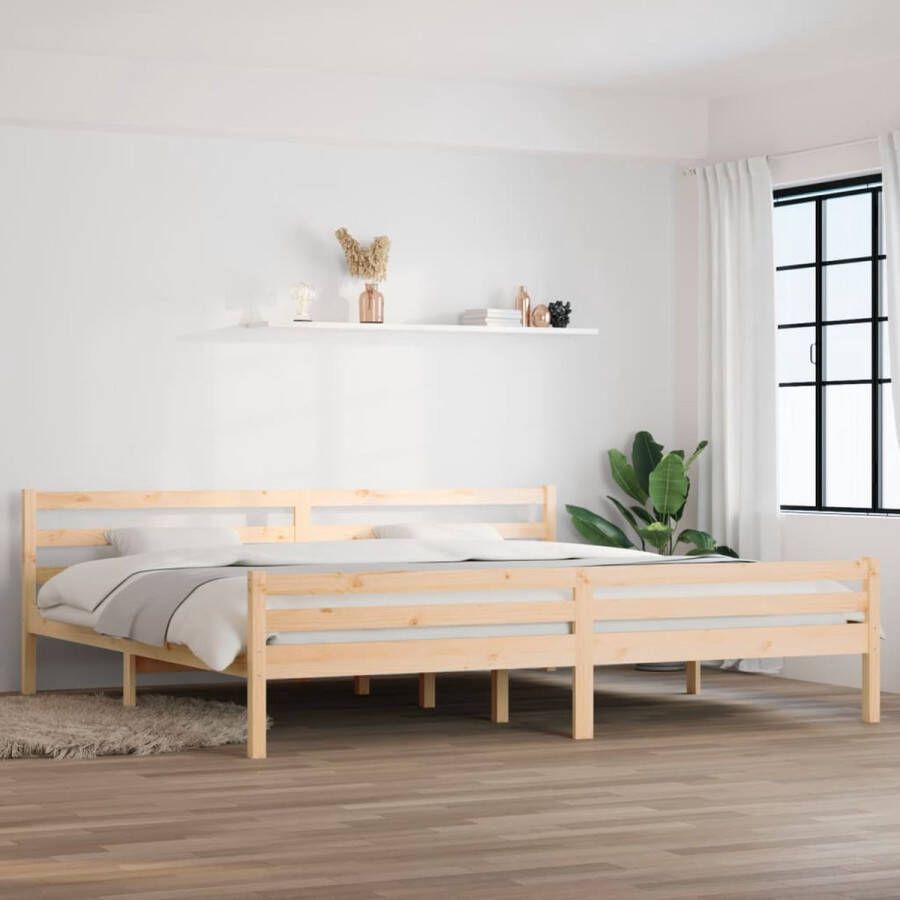 ForYou Prolenta Premium Bedframe massief hout 200x200 cm