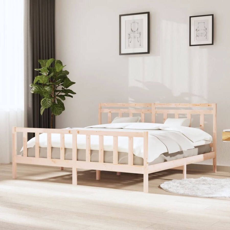 ForYou Prolenta Premium Bedframe massief hout 200x200 cm