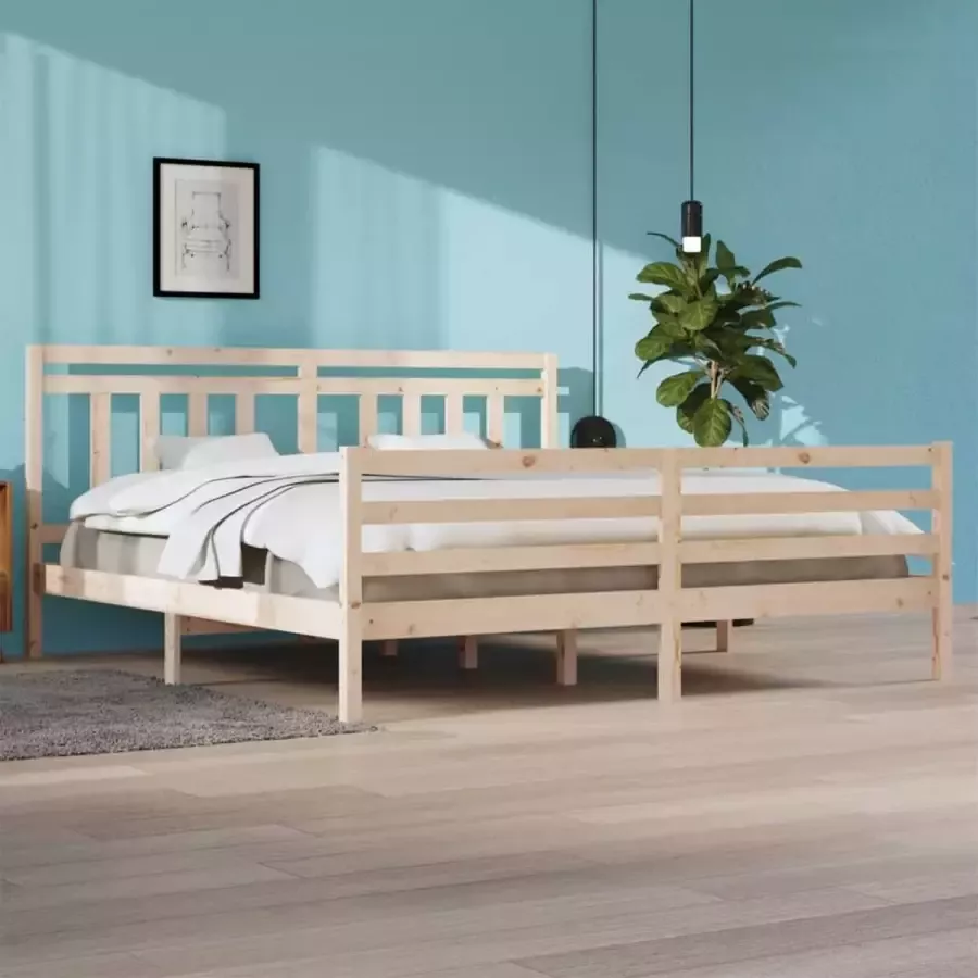 ForYou Prolenta Premium Bedframe massief hout 200x200 cm - Foto 5