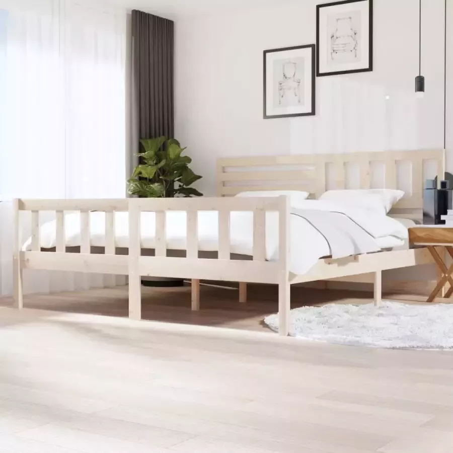 ForYou Prolenta Premium Bedframe massief hout 200x200 cm - Foto 10