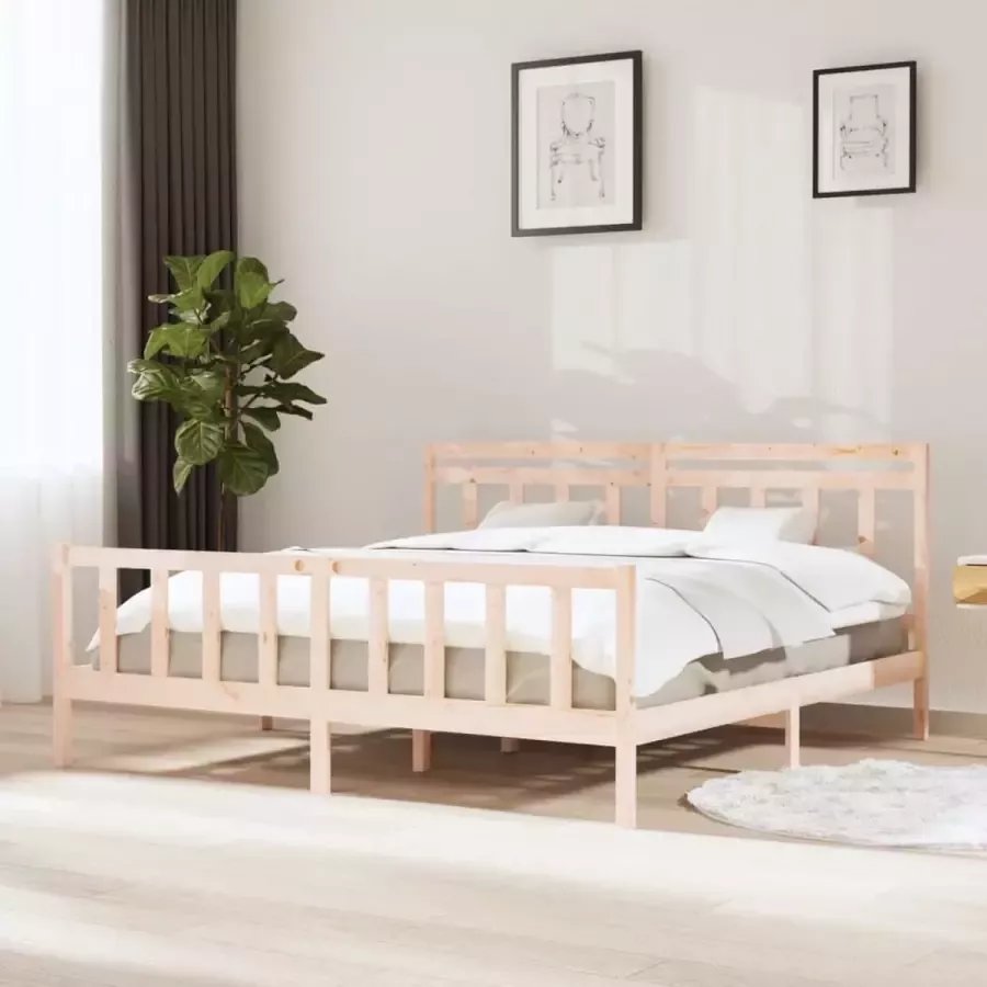 ForYou Prolenta Premium Bedframe massief hout 200x200 cm - Foto 14