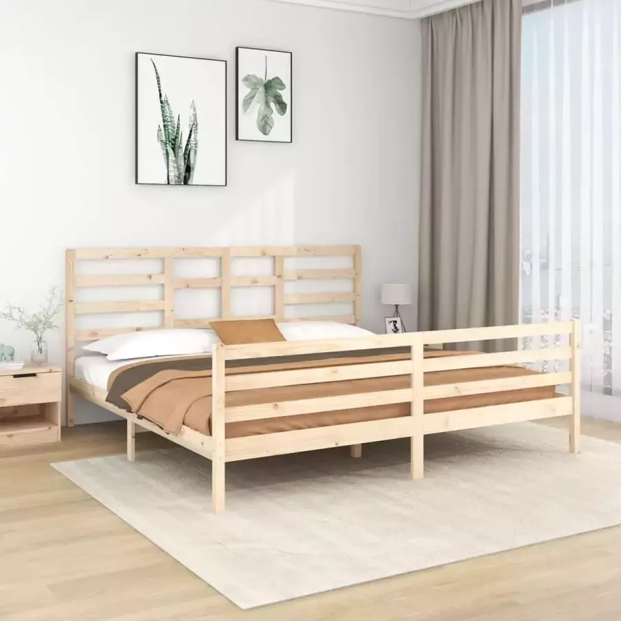 ForYou Prolenta Premium Bedframe massief hout 200x200 cm - Foto 19