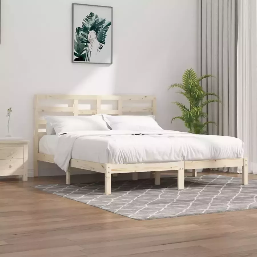 ForYou Prolenta Premium Bedframe massief hout 200x200 cm