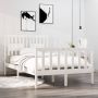 ForYou Prolenta Premium Bedframe massief hout wit 120x190 cm 4FT Small Double - Thumbnail 2