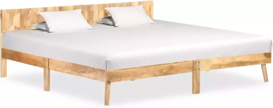 ForYou Prolenta Premium Bedframe massief mangohout 200x200 cm - Foto 2