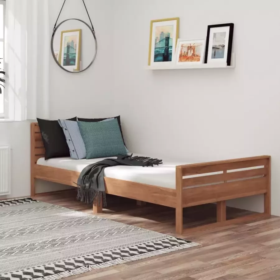 ForYou Prolenta Premium Bedframe massief teakhout 100x200 cm