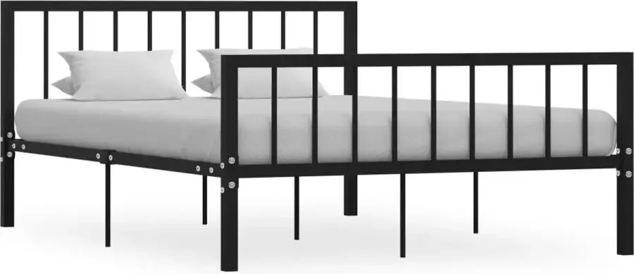 ForYou Prolenta Premium Bedframe metaal zwart 140x200 cm - Foto 5