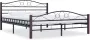 ForYou Prolenta Premium Bedframe metaal zwart 140x200 cm - Thumbnail 8