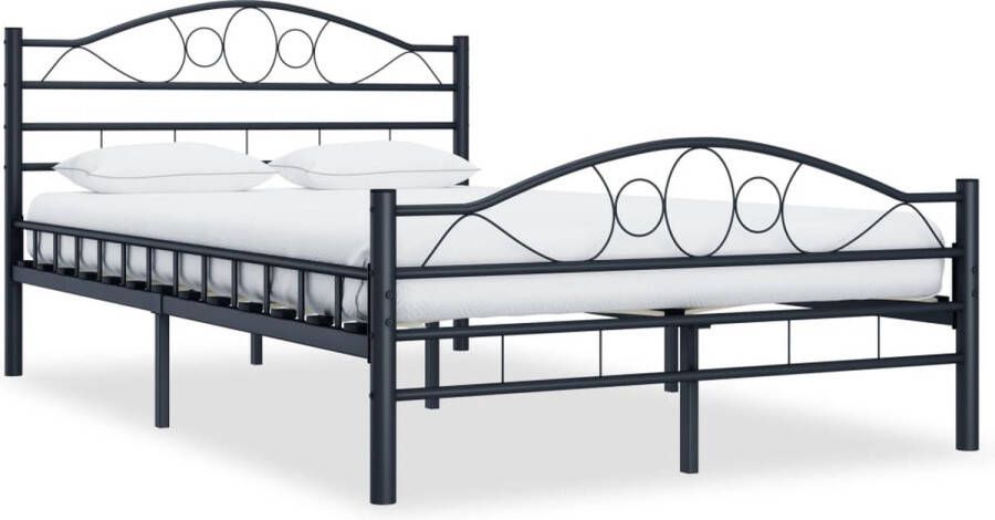 ForYou Prolenta Premium Bedframe staal zwart 120x200 cm