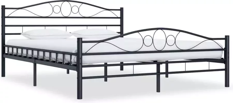 ForYou Prolenta Premium Bedframe staal zwart 140x200 cm