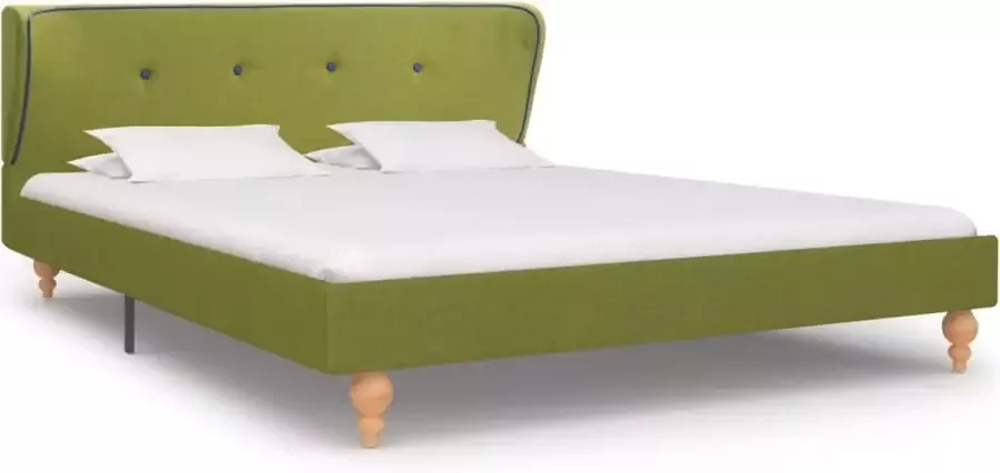 ForYou Prolenta Premium Bedframe stof groen 135x190 cm