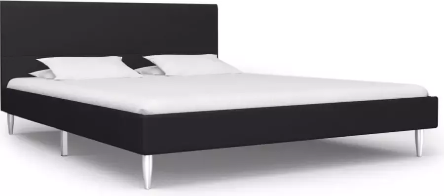 ForYou Prolenta Premium Bedframe stof zwart 160x200 cm