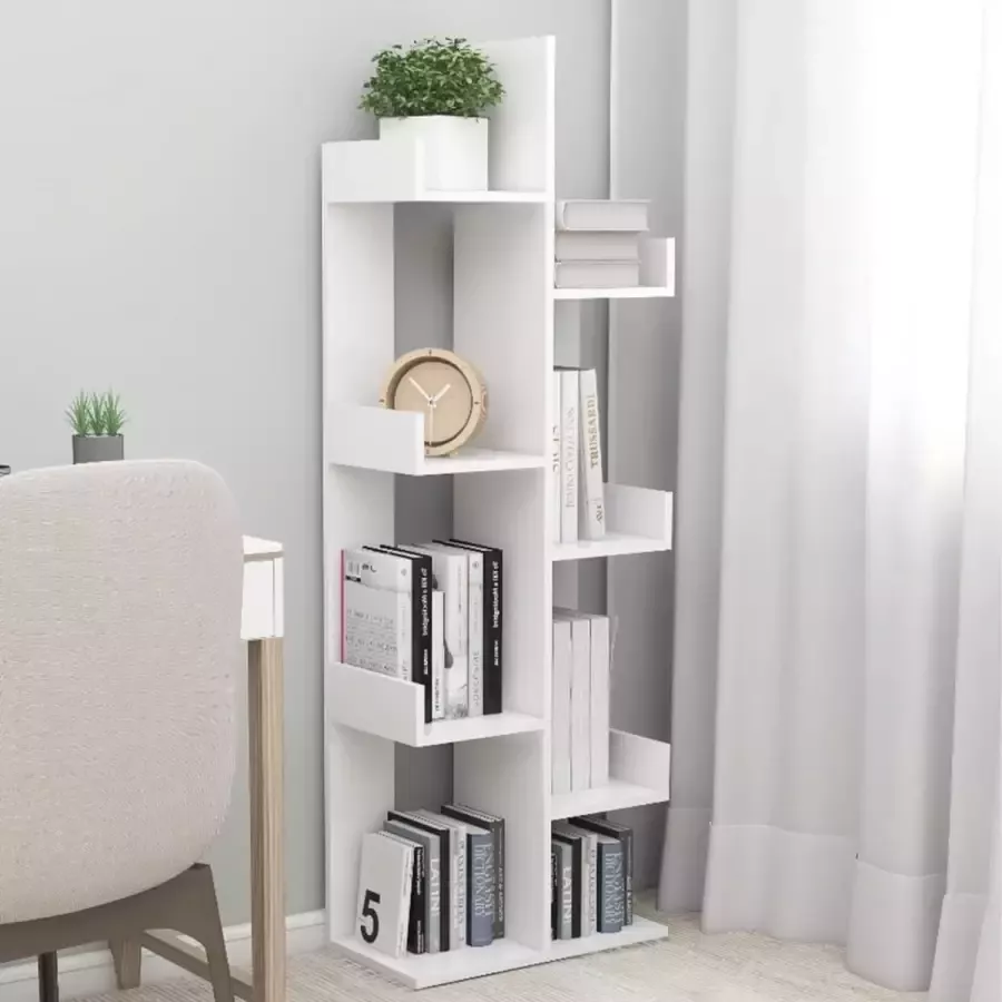 ForYou Prolenta Premium Boekenkast 48x25 5x140 cm spaanplaat wit