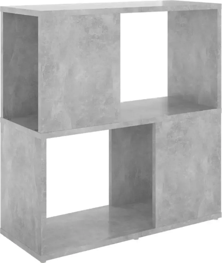 ForYou Prolenta Premium Boekenkast 60x24x63 cm spaanplaat betongrijs