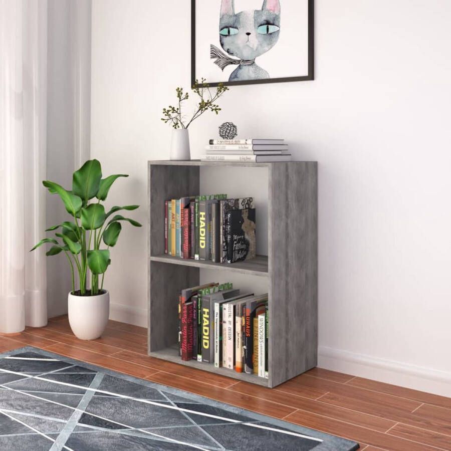 ForYou Prolenta Premium Boekenkast 60x31x78 cm betonkleurig