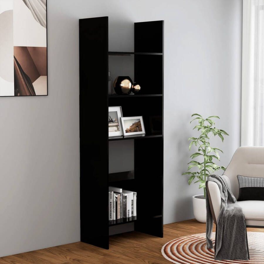 ForYou Prolenta Premium Boekenkast 60x35x180 cm spaanplaat zwart