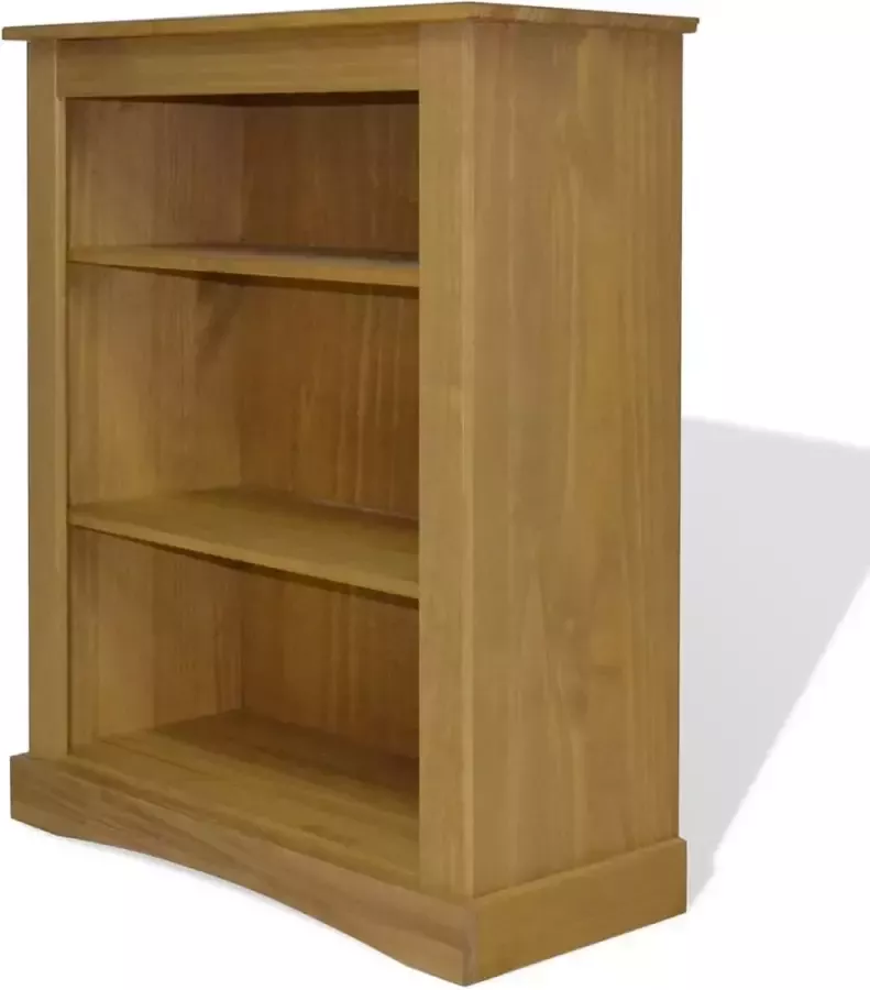 ForYou Prolenta Premium Boekenkast grenenhout met 3 planken Corona-stijl 81x29x100 cm