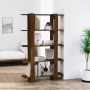 ForYou Prolenta Premium Boekenkast kamerscherm 100x30x160 cm bruineikenkleurig - Thumbnail 1