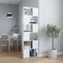 ForYou Prolenta Premium Boekenkast kamerscherm 60x24x186 cm hoogglans wit - Thumbnail 2