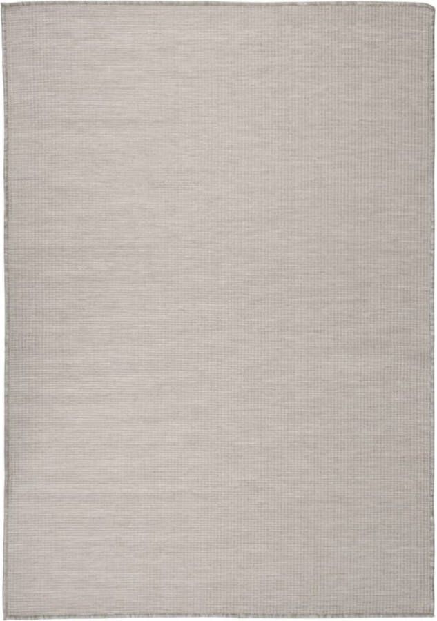 ForYou Prolenta Premium Buitenkleed platgeweven 140x200 cm taupe