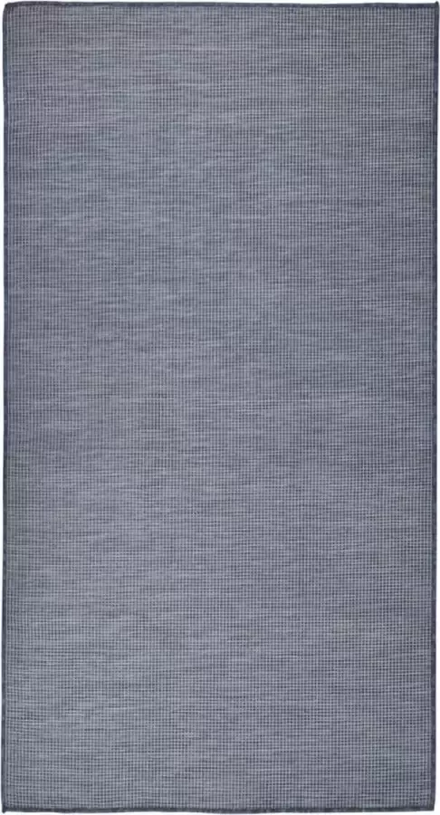 ForYou Prolenta Premium Buitenkleed platgeweven 80x150 cm blauw