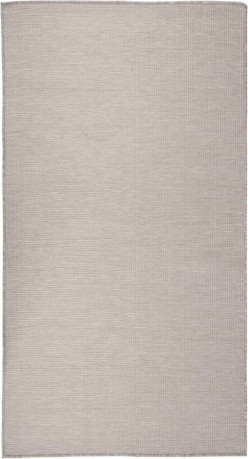 ForYou Prolenta Premium Buitenkleed platgeweven 80x150 cm taupe