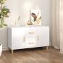 ForYou Prolenta Premium Dressoir 100x36x60 cm bewerkt hout wit - Thumbnail 1