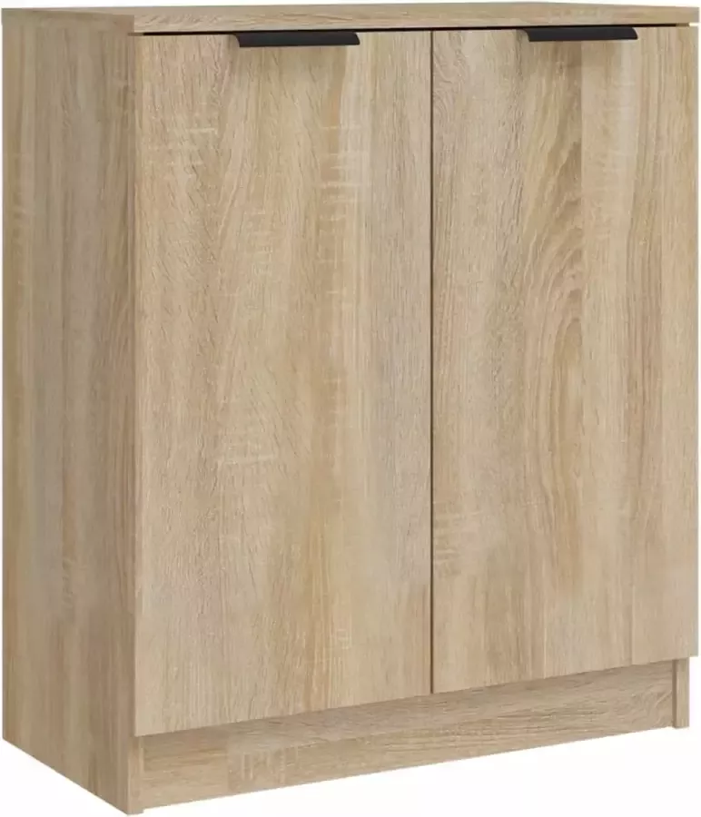 ForYou Prolenta Premium Dressoir 60x30x70 cm bewerkt hout sonoma eikenkleurig - Foto 4