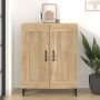 ForYou Prolenta Premium Dressoir 69 5x34x90 cm bewerkt hout sonoma eikenkleurig - Thumbnail 2