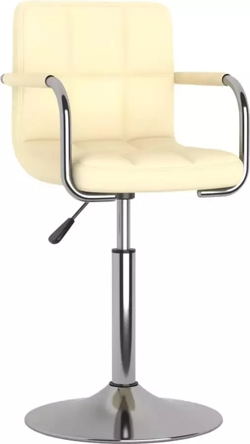 ForYou Prolenta Premium Eetkamerstoel kunstleer crèmekleurig - Foto 2