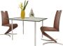 ForYou Prolenta Premium Eetkamerstoelen 2 st kunstleer bruin - Thumbnail 13