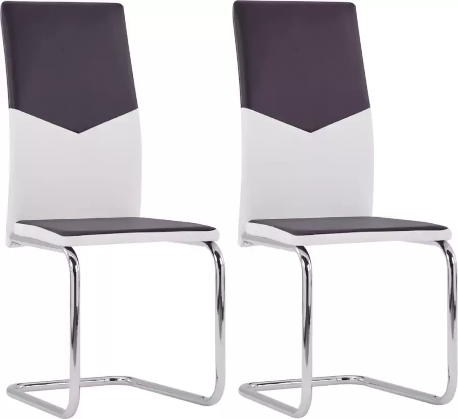 ForYou Prolenta Premium Eetkamerstoelen 2 st kunstleer bruin - Foto 10